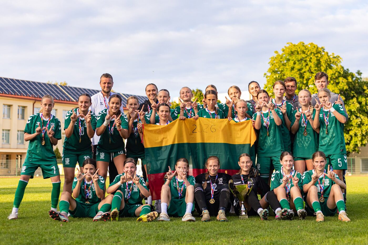 Lietuvos merginų U15 rinktinė — Baltijos taurės čempionės